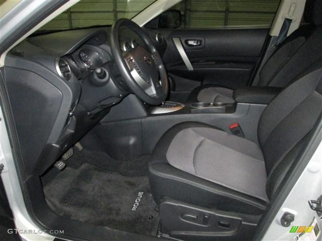 2011 Rogue S - Silver Ice Metallic / Black photo #10