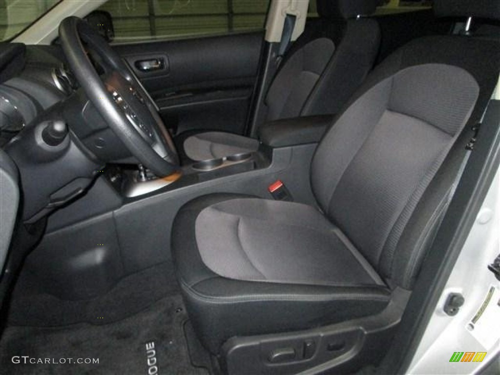 2011 Rogue S - Silver Ice Metallic / Black photo #11