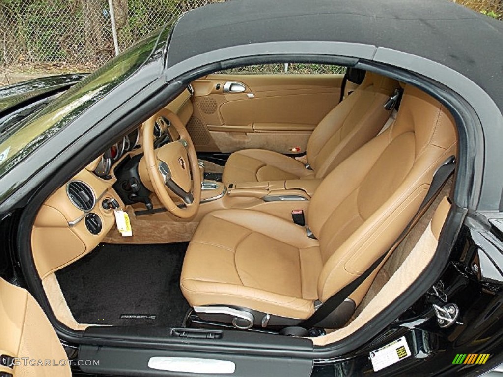 Sand Beige Interior 2006 Porsche Boxster S Photo #80926485