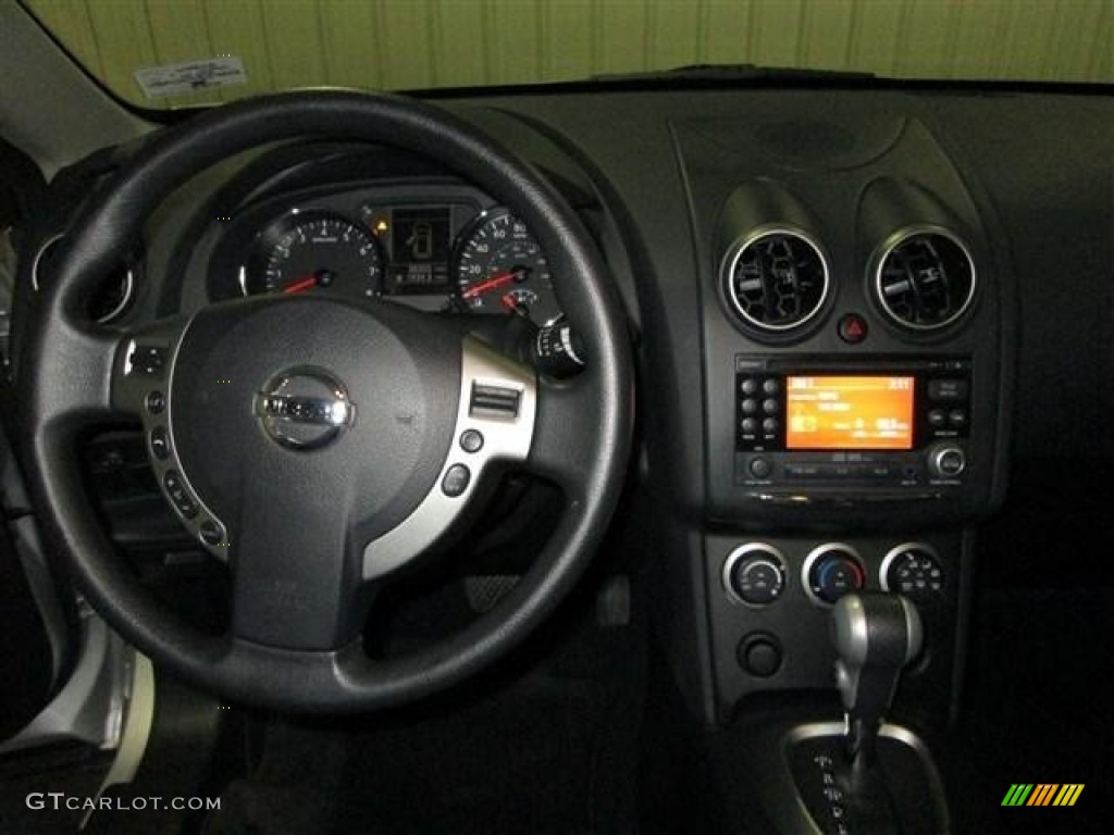 2011 Rogue S - Silver Ice Metallic / Black photo #13
