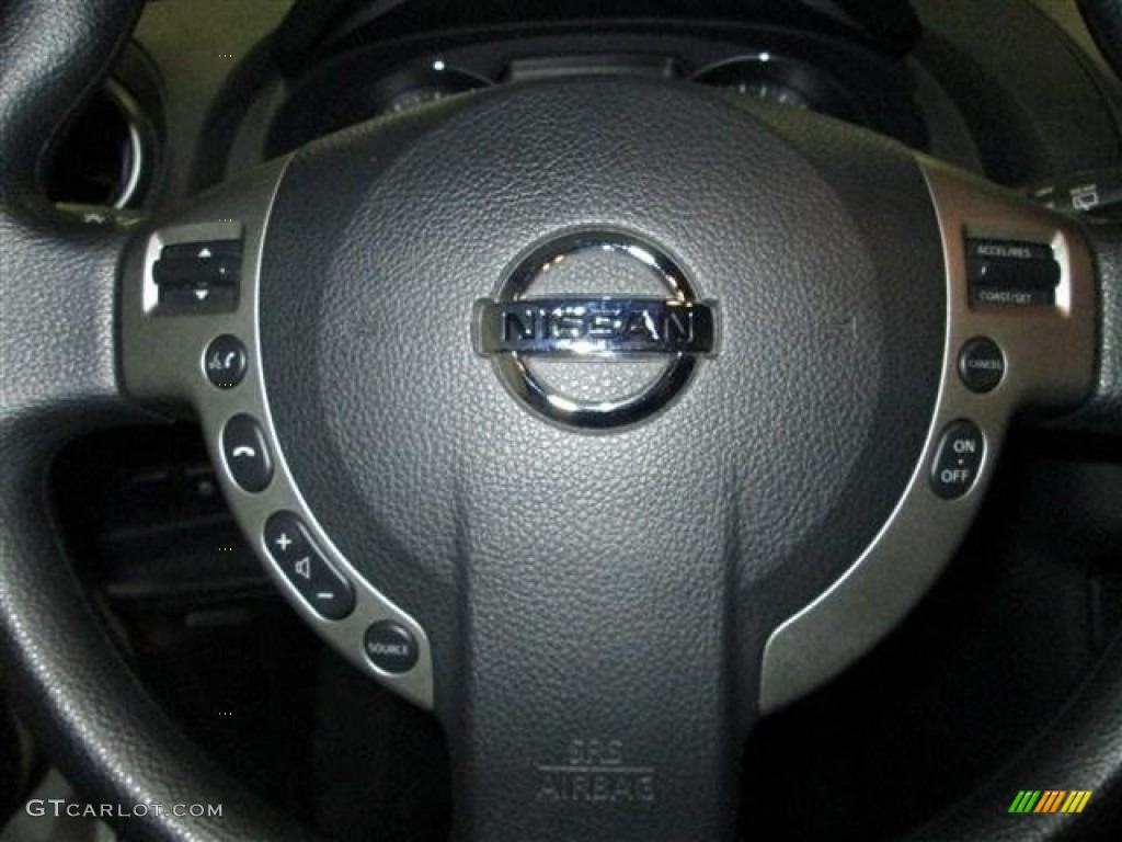 2011 Rogue S - Silver Ice Metallic / Black photo #15