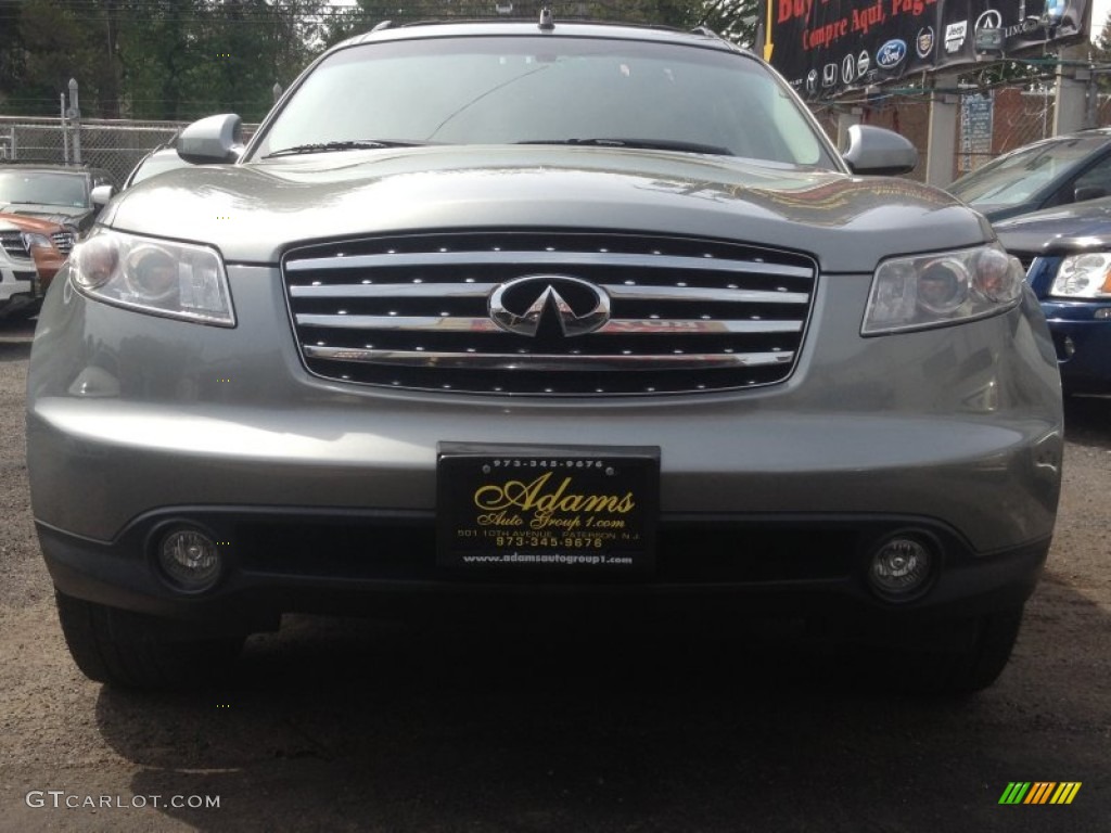 2005 FX 35 AWD - Beryllium 16 / Graphite photo #2