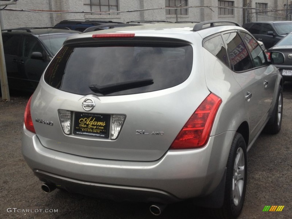 2003 Murano SL AWD - Glacier White Pearl / Charcoal photo #6