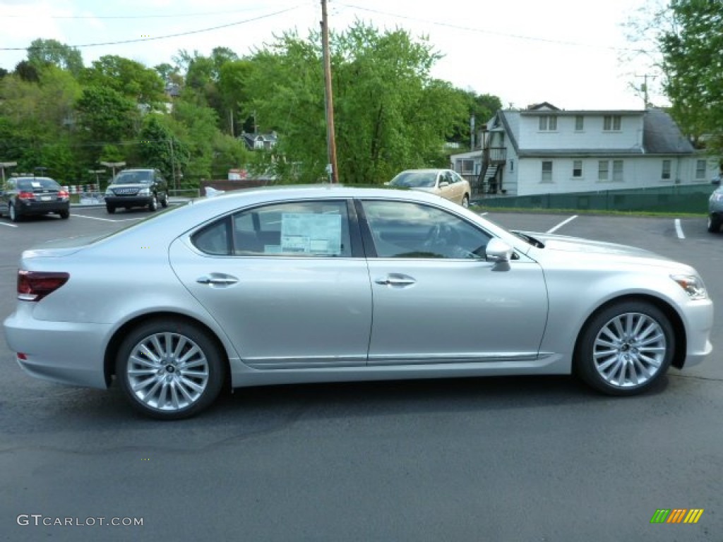 Liquid Platinum 2013 Lexus LS 460 L AWD Exterior Photo #80928605