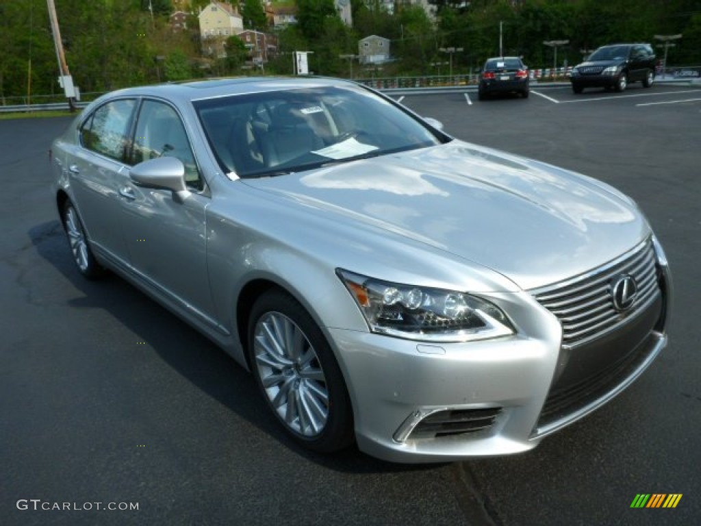 Liquid Platinum 2013 Lexus LS 460 L AWD Exterior Photo #80928627