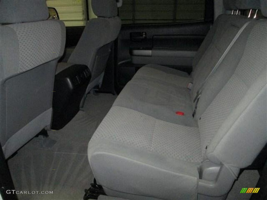 2010 Tundra CrewMax - Super White / Graphite Gray photo #19