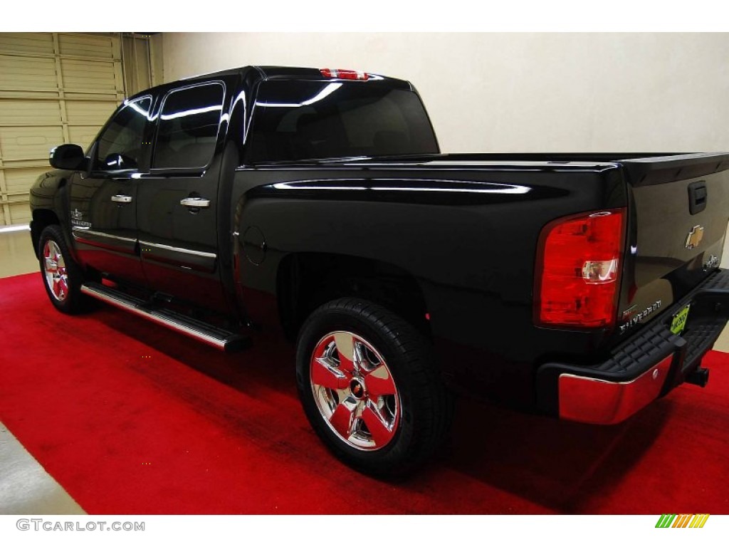 2010 Silverado 1500 LT Crew Cab - Black / Ebony photo #4