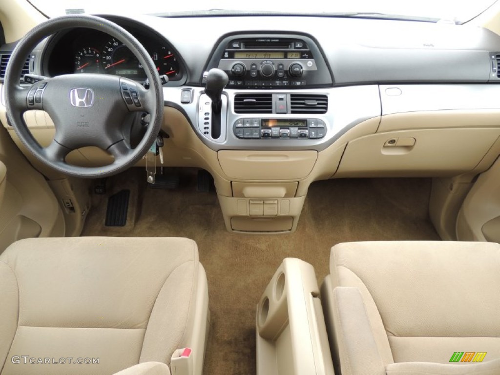 2009 Honda Odyssey EX Ivory Dashboard Photo #80929354
