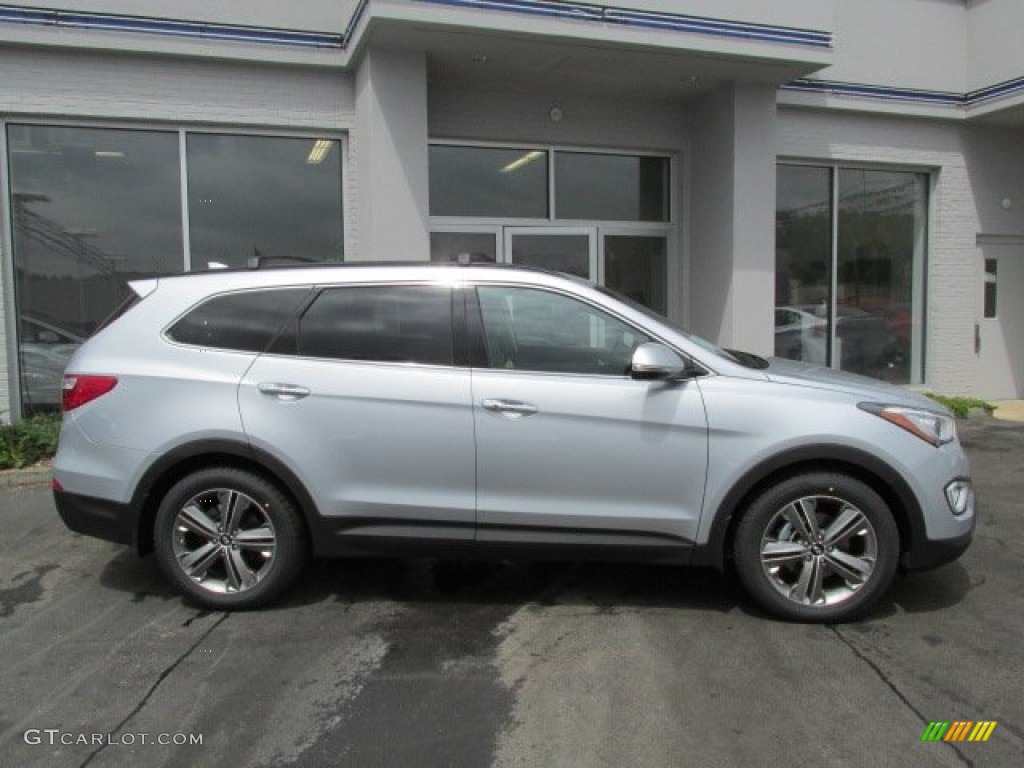 2013 Santa Fe Limited AWD - Circuit Silver / Gray photo #2