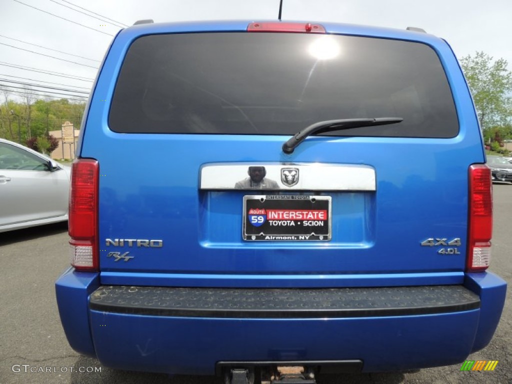 2007 Nitro R/T 4x4 - Electric Blue Pearl / Dark Slate Gray photo #5