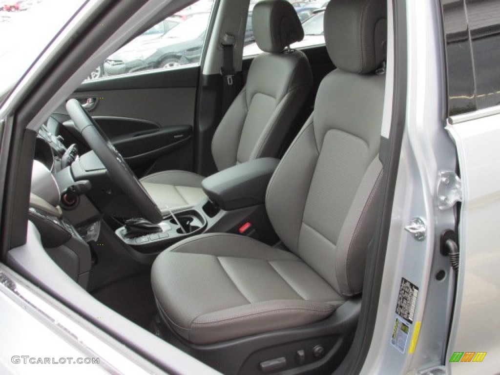 Gray Interior 2013 Hyundai Santa Fe Limited AWD Photo #80929862