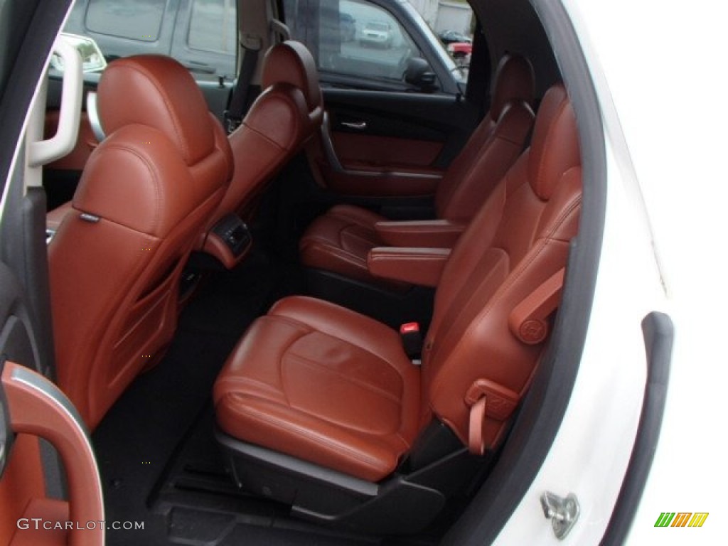 Brick Interior 2007 GMC Acadia SLT Photo #80930484