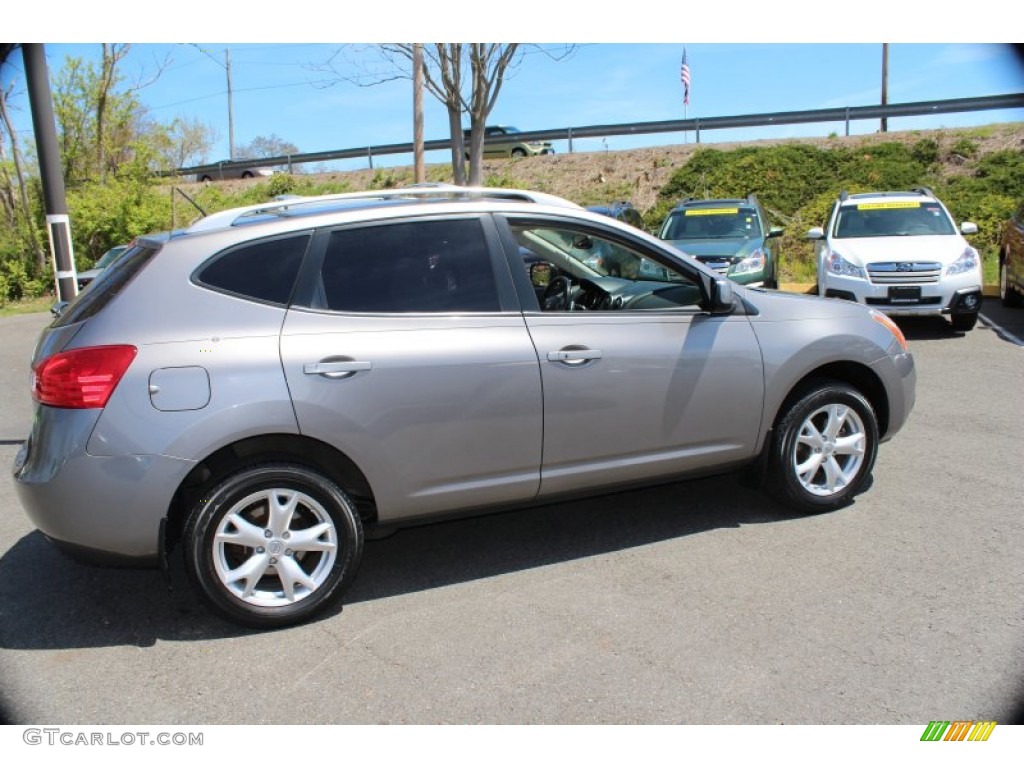 2008 Rogue SL AWD - Iridium Graphite Metallic / Gray photo #4