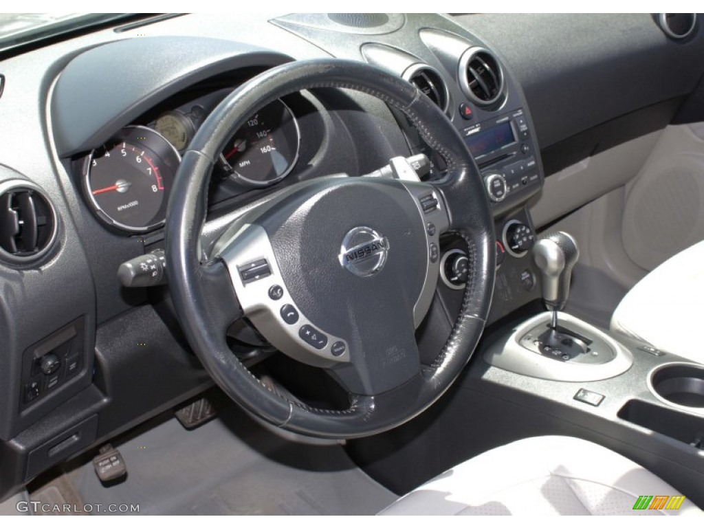 2008 Rogue SL AWD - Iridium Graphite Metallic / Gray photo #6