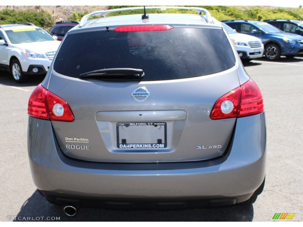 2008 Rogue SL AWD - Iridium Graphite Metallic / Gray photo #7