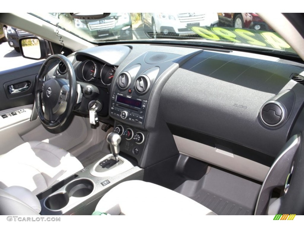 2008 Rogue SL AWD - Iridium Graphite Metallic / Gray photo #12