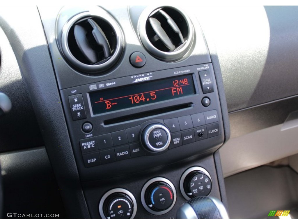 2008 Rogue SL AWD - Iridium Graphite Metallic / Gray photo #13