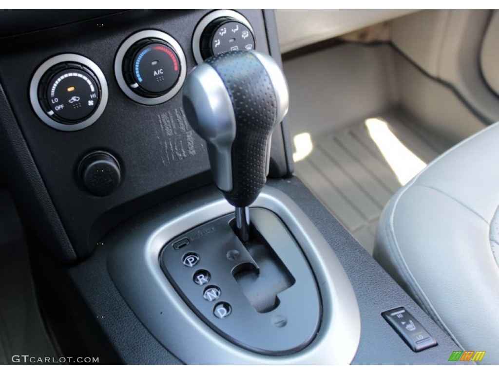 2008 Rogue SL AWD - Iridium Graphite Metallic / Gray photo #15