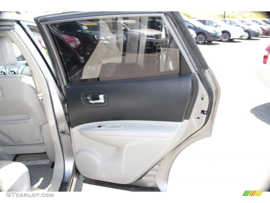2008 Rogue SL AWD - Iridium Graphite Metallic / Gray photo #17