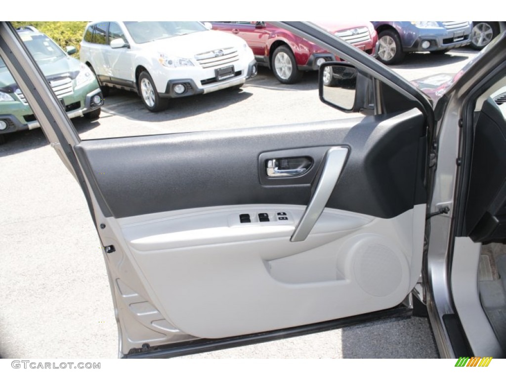 2008 Rogue SL AWD - Iridium Graphite Metallic / Gray photo #18