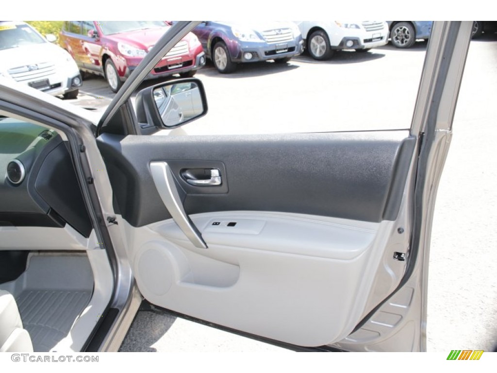 2008 Rogue SL AWD - Iridium Graphite Metallic / Gray photo #19