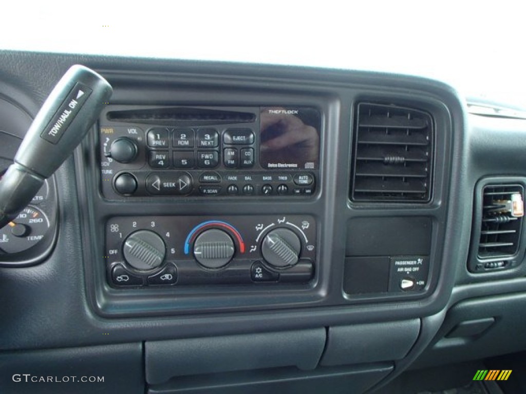 2002 Sierra 1500 SLE Regular Cab 4x4 - Polo Green Metallic / Graphite photo #11