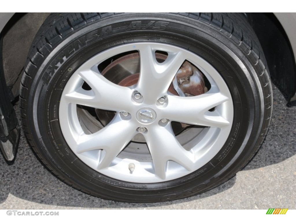 2008 Rogue SL AWD - Iridium Graphite Metallic / Gray photo #22