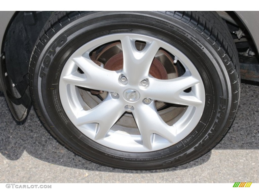 2008 Rogue SL AWD - Iridium Graphite Metallic / Gray photo #23
