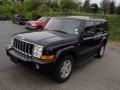 Black Clearcoat 2007 Jeep Commander Sport 4x4 Exterior