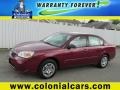 2007 Sport Red Metallic Chevrolet Malibu LS Sedan  photo #1