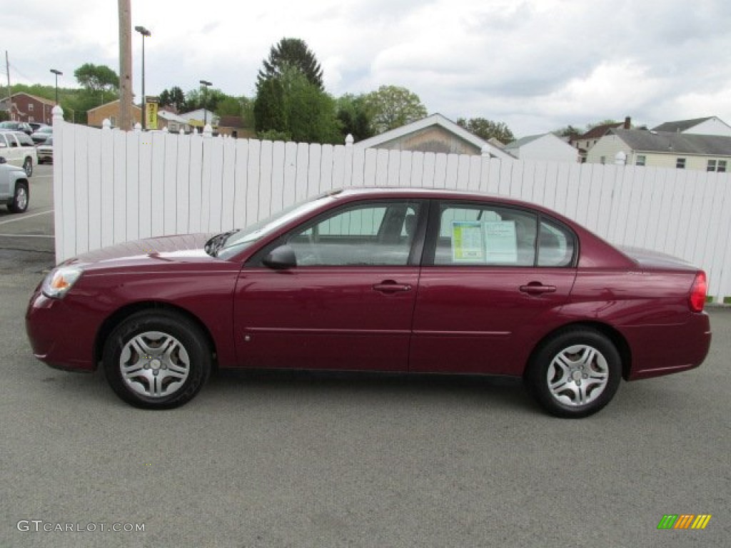 Sport Red Metallic 2007 Chevrolet Malibu LS Sedan Exterior Photo #80931531