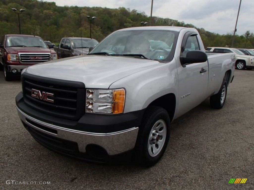 Quicksilver Metallic 2013 GMC Sierra 1500 Regular Cab Exterior Photo #80931639