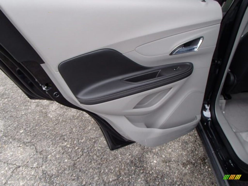 2013 Buick Encore Convenience AWD Titanium Door Panel Photo #80932293