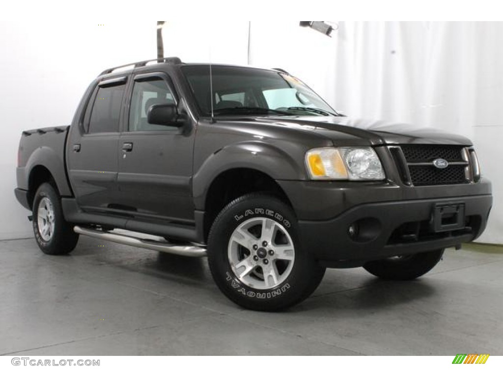 2005 Explorer Sport Trac XLT 4x4 - Dark Stone Metallic / Medium Dark Flint photo #5