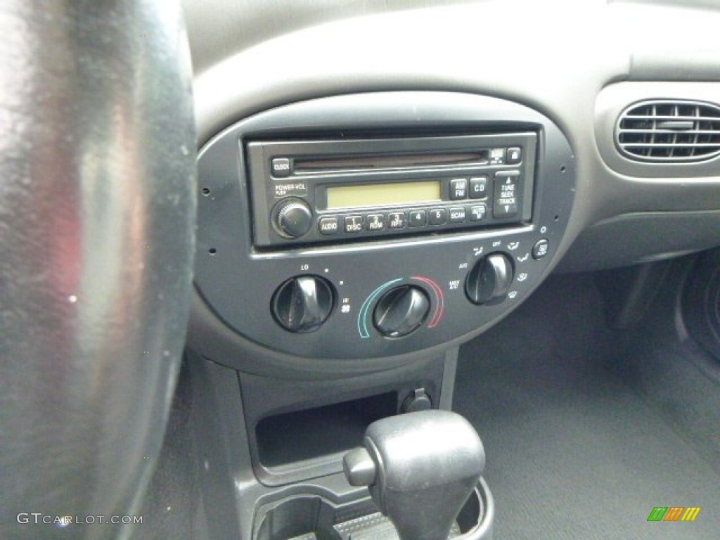 2003 Escort ZX2 Coupe - Bright Island Blue Metallic / Dark Charcoal photo #13