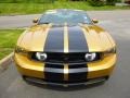 2010 Sunset Gold Metallic Ford Mustang GT Coupe  photo #6