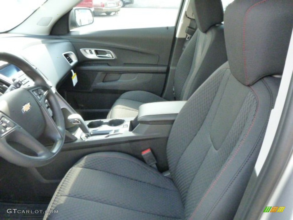 Jet Black Interior 2013 Chevrolet Equinox LS Photo #80933755