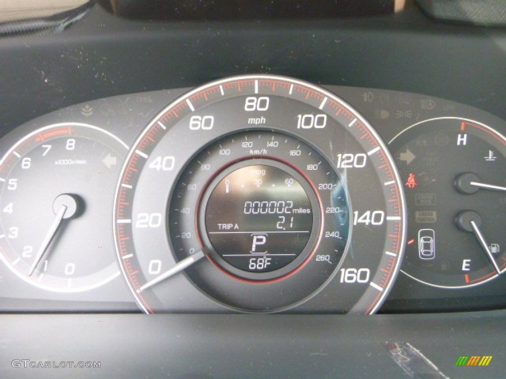 2013 Honda Accord EX Coupe Gauges Photos