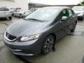 Polished Metal Metallic - Civic EX Sedan Photo No. 7