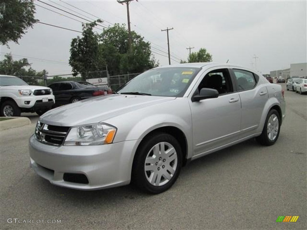 Bright Silver Metallic 2012 Dodge Avenger SE Exterior Photo #80934822