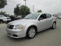 Bright Silver Metallic 2012 Dodge Avenger SE Exterior