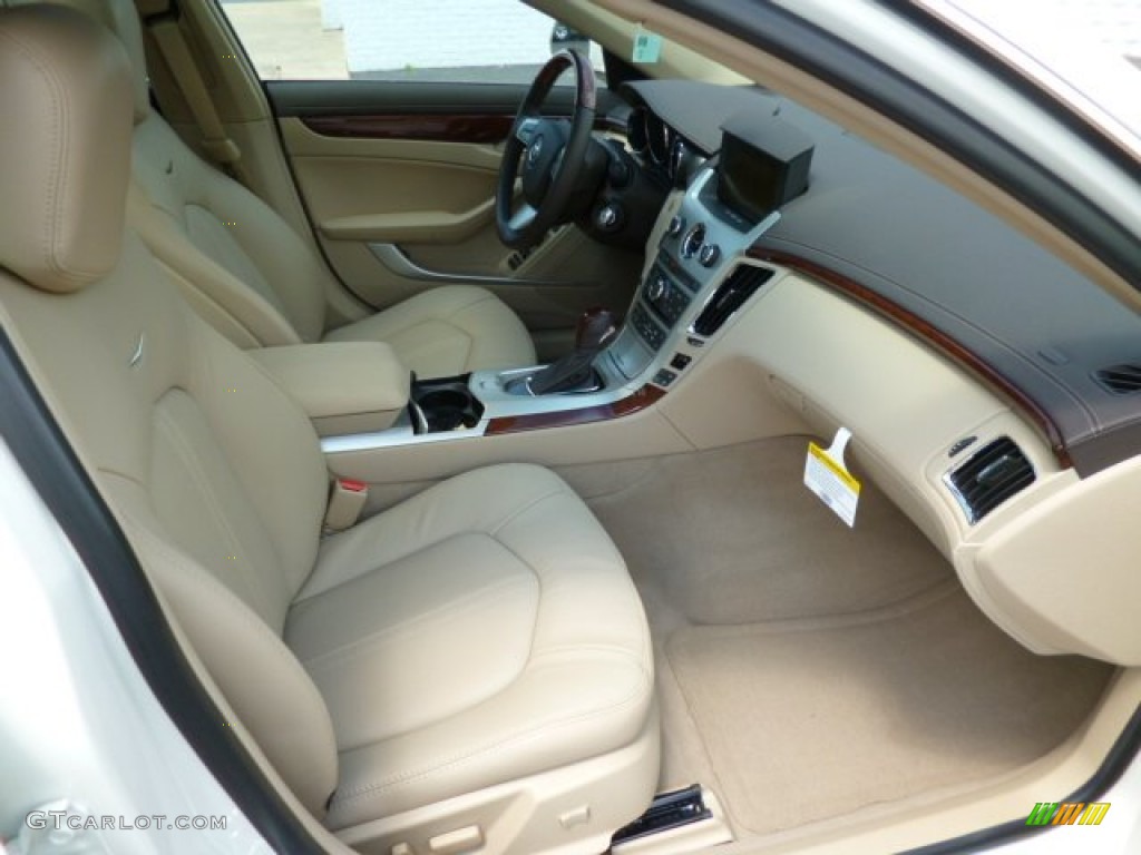 Cashmere/Cocoa Interior 2013 Cadillac CTS 4 3.6 AWD Sedan Photo #80935110