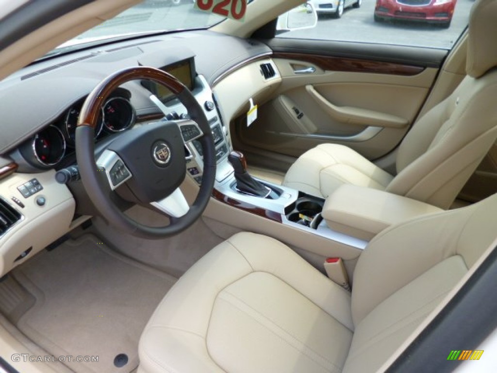 Cashmere/Cocoa Interior 2013 Cadillac CTS 4 3.6 AWD Sedan Photo #80935218