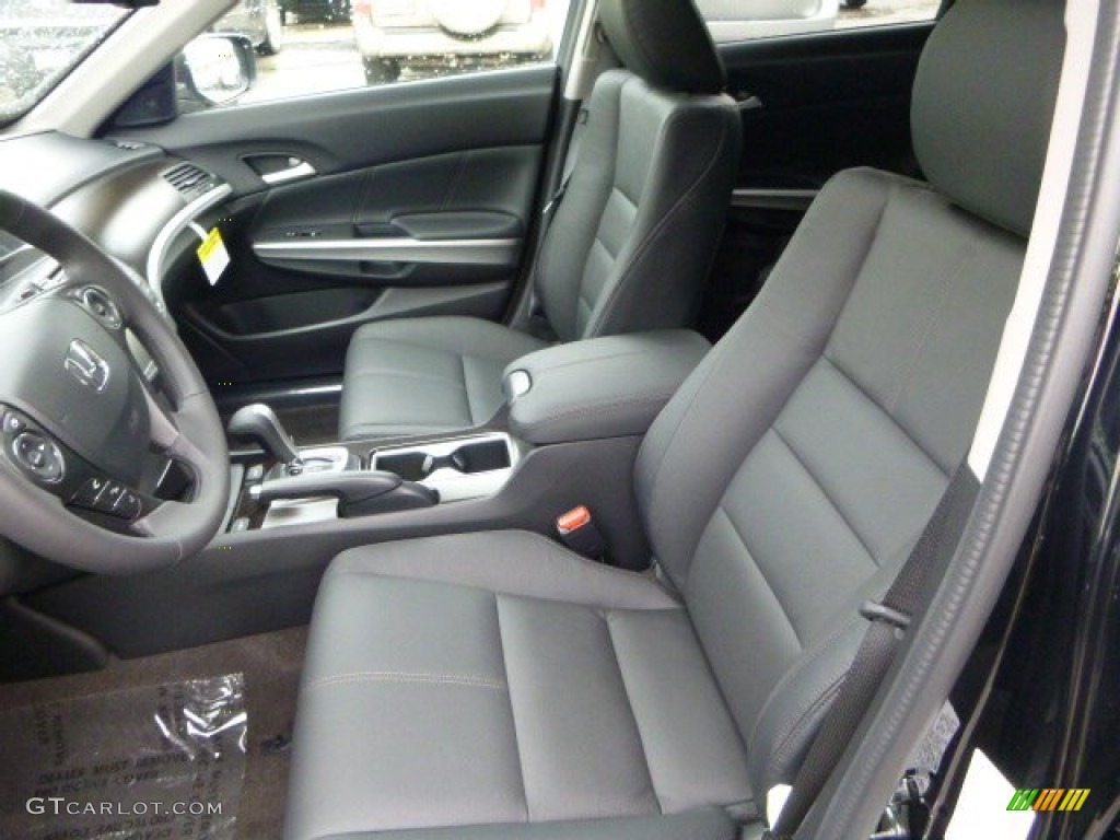 Black Interior 2013 Honda Crosstour EX-L V-6 4WD Photo #80935537