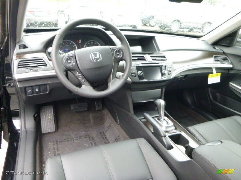 Black Interior 2013 Honda Crosstour EX-L V-6 4WD Photo #80935569