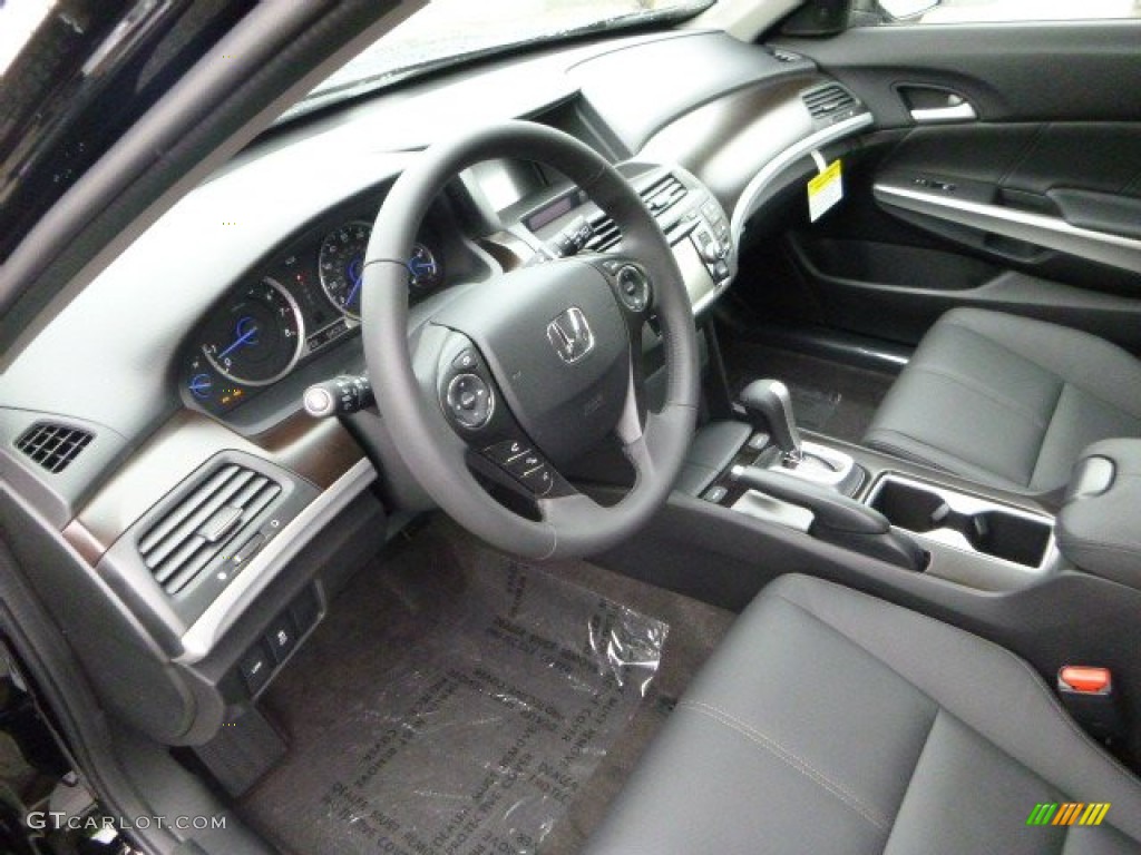 Black Interior 2013 Honda Crosstour EX-L V-6 4WD Photo #80935674
