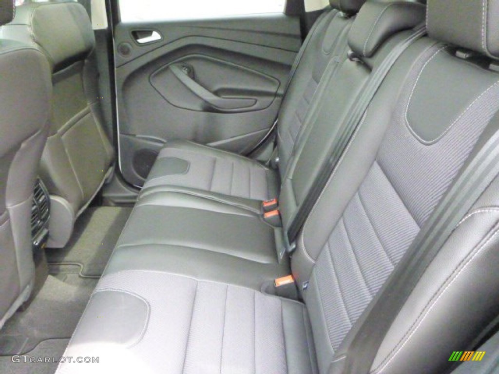2013 Escape Titanium 2.0L EcoBoost 4WD - White Platinum Metallic Tri-Coat / Charcoal Black photo #9