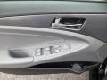 Gray 2012 Hyundai Sonata Hybrid Door Panel