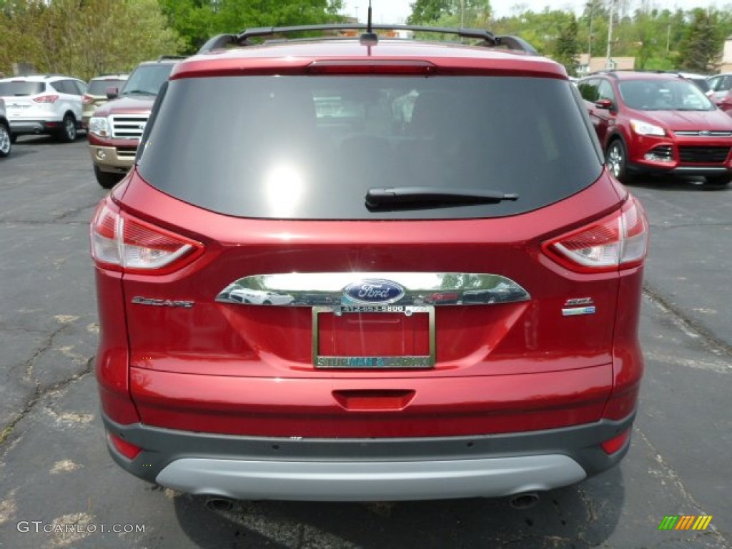 2013 Escape SEL 2.0L EcoBoost 4WD - Ruby Red Metallic / Charcoal Black photo #3