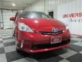 Barcelona Red Metallic - Prius v Two Hybrid Photo No. 2